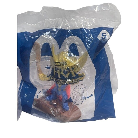 McDonald’s 2022  Thor Love and Thunder Movie Happy Meal Toys Thor #1 #5 - Picture 3 of 10